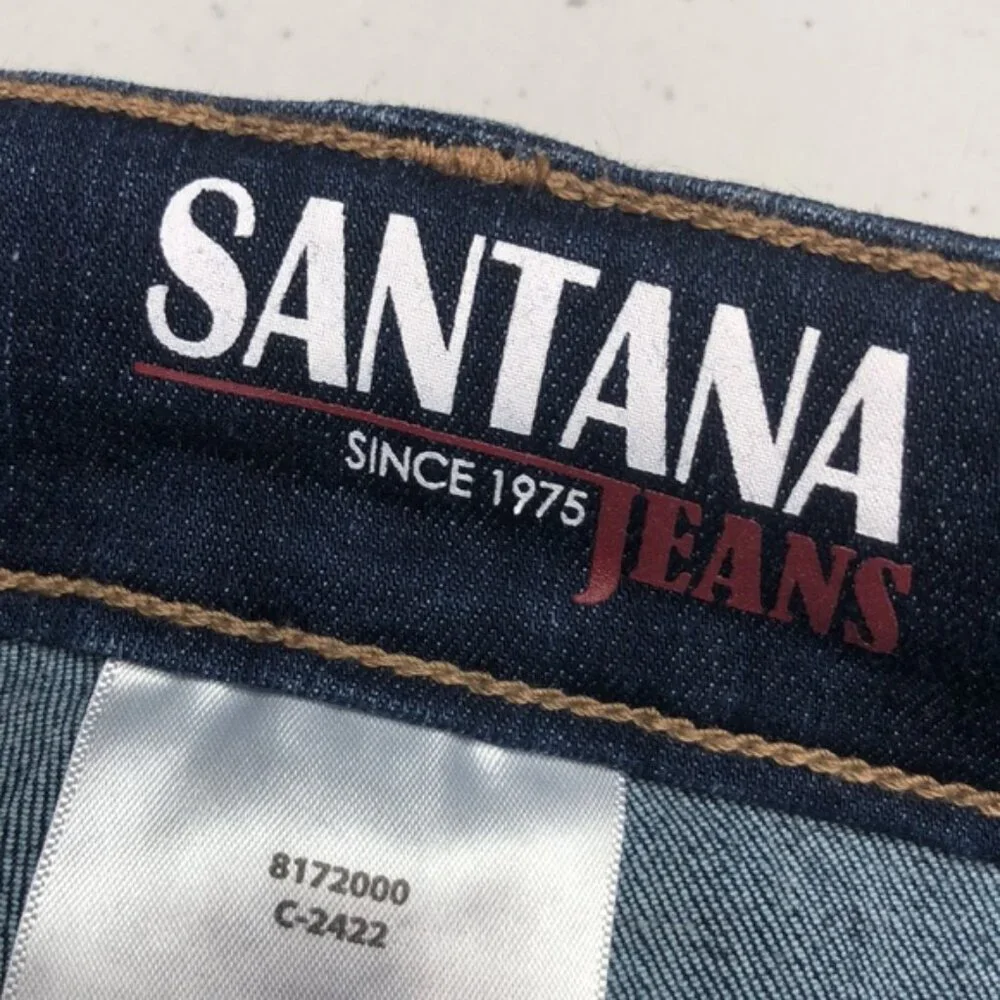 LIKE NEW PREMIUM SANTANA WIDE STRAIGHT FIT JEANS 14/32x32 ⭐️
